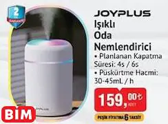 JOYPLUS IŞIKLI  ODA  NEMLENDİRİCİ